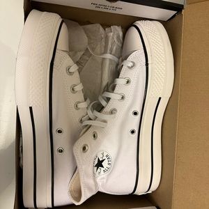 Brand new in box Converse platform sneakers